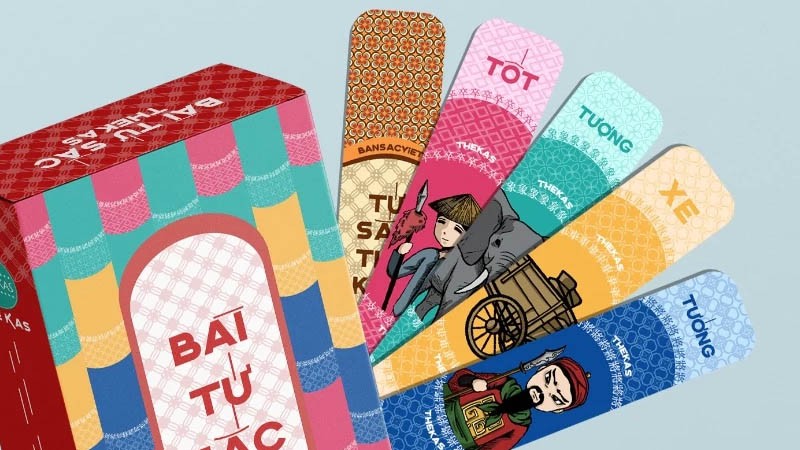 Các tổ hợp thường thấy trong tứ sắc