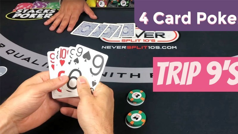 tìm hiểu luật Poker 4 lá