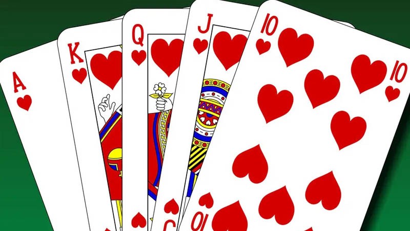 Xác suất để có Royal Flush trên Wi88